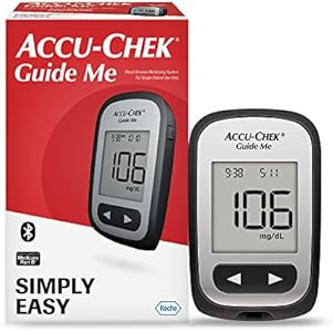 Accu-Chek Guide Me Diabetes Meter for Diabetic Blood Glucose Monitoring (Meter Only) Accu-Chek