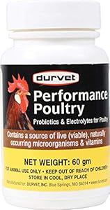 Пробиотик для птиц Healthy Flock, 100 грамм, для поддержки пищеварения Durvet