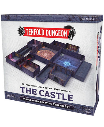 Tenfold Dungeons the Castle Модульная ролевая игра Terrain 5 Piece Set 5e Ролевая игра Adventure Gale Force 9 Gale Force Nine