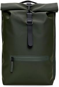 Рюкзак повседневный Rains Rolltop Rucksack (Черный) Rains