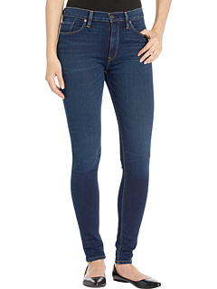 Барбара с высокой талией супер тощий в реквием Hudson Jeans