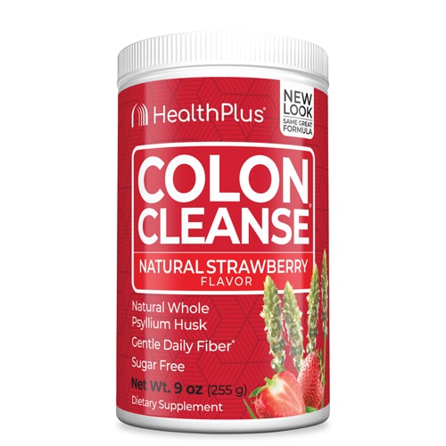 Health Plus Colon Cleanse® Клубника — 9 унций Health Plus