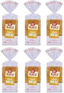 Katz Gluten Free White Bread | Dairy Free, Nut Free, Gluten Free | Kosher (6 Packs of 1 Sliced Loaf, 21 Ounce Each) Katz Gluten Free