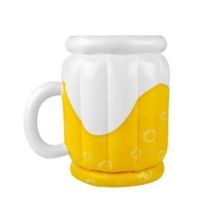 Pvc Inflatable Beer Mug Ice Bucket, Unique Style, Ideal For Bbq, Pool Party And More Department Store