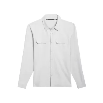 Stretch Thermal Button-Up Shirt Public Rec