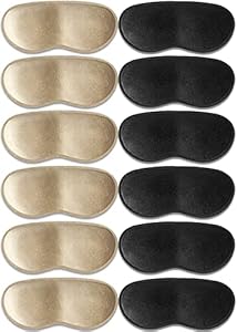 Dr.Foot Heel Grips for Men and Women, Self-Adhesive Heel Cushion Inserts Prevent Heel Slipping, Rubbing, Blisters, Foot Pain, and Improve Shoe Fit - 2pairs+ Extra 1pair (Beige) Dr.Foot