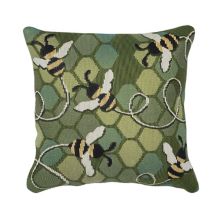 Liora Manne Marina Bee Free Indoor/Outdoor Pillow Liora Manne