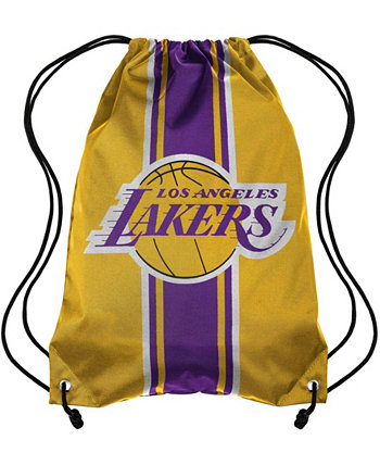 Рюкзак FOCO Los Angeles Lakers Team в полоску с кулиской Forever Collectibles