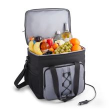 Ivation Electric Cooler Bag, 18 L Portable Thermoelectric 12 Volt Cooler With Shoulder Strap Ivation