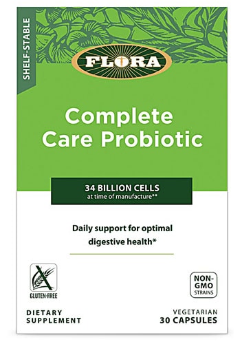 Пробиотик Flora Complete Care -- 30 вегетарианских капсул Flora