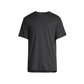 Cotton-Blend Pocket T-Shirt Linksoul