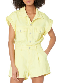 Short Sleeve Romper in Afterglow Blank NYC