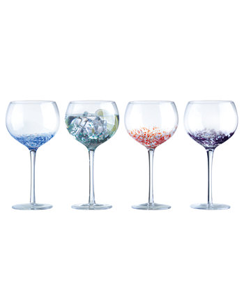 Speckle Gin Glasses, Set of 4 Anton Studio Designs