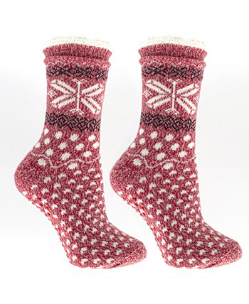 Женские нескользящие двухслойные теплые мягкие и пушистые носки-тапочки, 3 шт. MinxNY