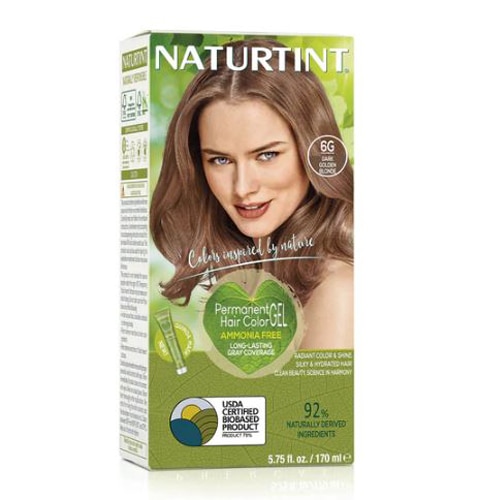 Стойкая краска для волос Naturtint 6G Темно-золотистый блонд -- 5,75 жидких унций Naturtint