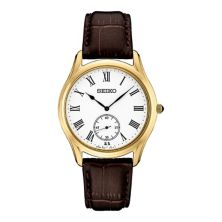 Мужские часы Seiko Essentials с белым циферблатом и ремешком — SRK050 Seiko