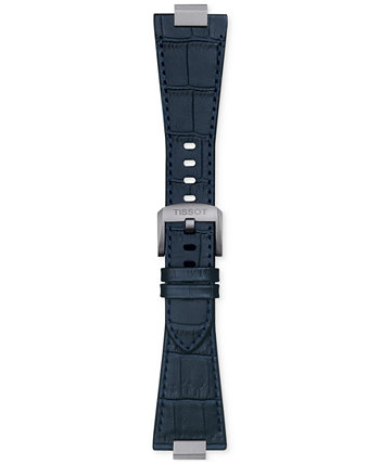Official PRX Interchangeable Blue Leather Watch Strap Tissot