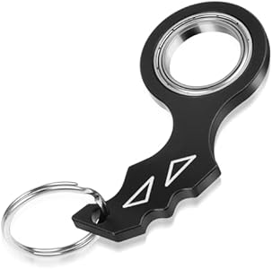 Spinner Keychain Fidget Keychain for Adults Portable Keyring Spinner Toy for Teens Adults Tyqour