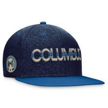 Men's Fanatics Branded Navy/Blue Columbus Blue Jackets Authentic Pro Alternate Jersey Snapback Hat Unbranded