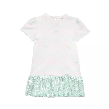 Little Girl's &amp; Girl's Short Sleeve Dress Missoni