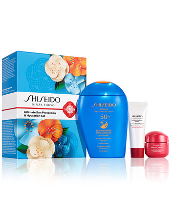 3 шт. Набор для ухода за кожей «Максимальная защита от солнца и увлажнение» Shiseido