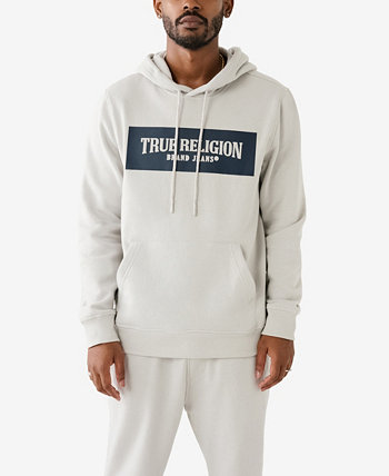 Мужской пуловер с капюшоном с тиснением True Religion