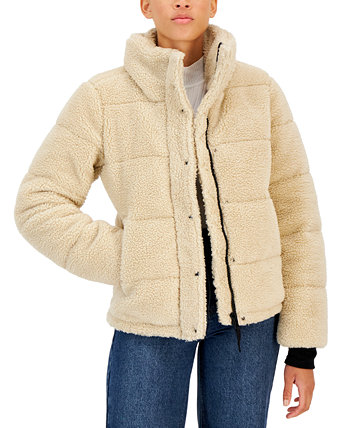 Женское пуховое пальто Lily Sherpa с воротником-стойкой S13