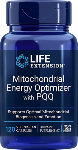 Оптимизатор Энергии Митохондрий с PQQ® - 120 вегетарианских капсул Life Extension