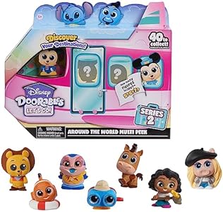 Doorables Let's Go Blind Bag Collectible Figures Series 1, Officially Licensed Kids Toys for Ages 5 Up by Just Play Disney Doorables