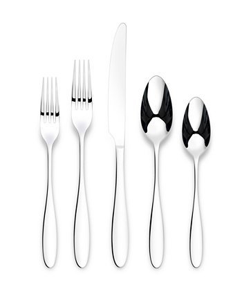 Amadea Mirror Service for 4 20 Piece Flatware Set Ornative