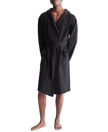 Мужской современный халат из эластичной ткани для отдыха Calvin Klein