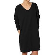 Haute Edition Women's Oversized Pullover Sweatshirt Dress Haute Edition