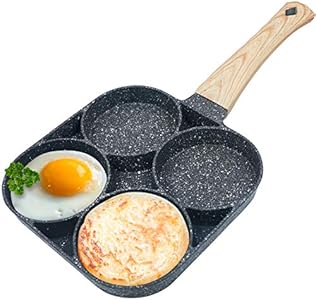 Egg Frying Pan Nonstick Pancake Pans 4-Cups cookware Pancake, Omelette Pan Aluminium Alloy Egg cooker Iaxsee