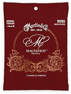 Martin Hard Tension Silver Plated Classical Guitar Strings (M165) Martin