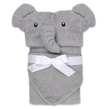 Комплект полотенец и мочалок с капюшоном Baby Essentials Grey Elephant Baby Essentials