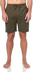 BOSS Men's Waffle Contrast Logo Lounge Shorts BOSS