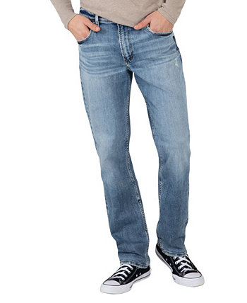 Мужские джинсы прямого кроя классического кроя Machray больших и высоких размеров Silver Jeans Co.