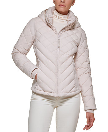 Женское Утепленное Пуховое Пальто с Капюшоном Calvin Klein Calvin Klein