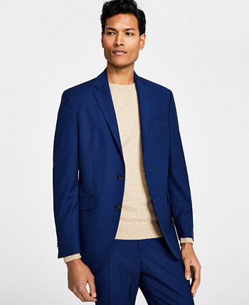 Мужской синий костюм Techni-Cole Separate Slim-Fit Suit Jacket Kenneth Cole