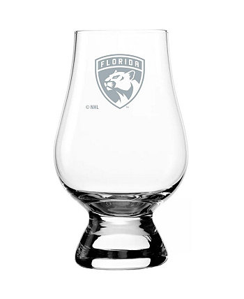 Florida Panthers 6 oz Glencairn Whiskey Glass Logo Brand