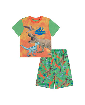 Футболка и шорты Little Boys, комплект из 2 предметов Jurassic World