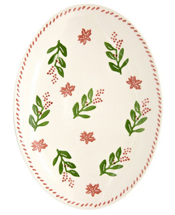 Блюдо средней овальной формы Natal Euro Ceramica