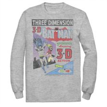 Мужская винтажная футболка с обложкой комиксов DC Comics Batman Three Dimen'sion DC Comics