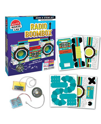 Radio Boombox Toy Klutz
