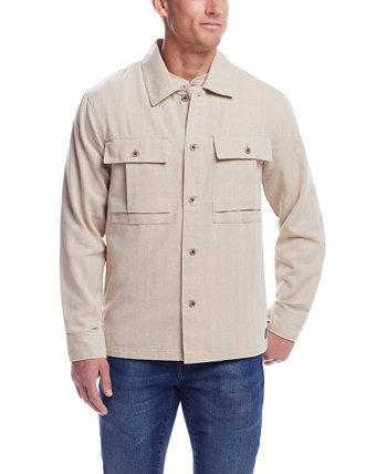 Мужская летняя куртка-рубашка с длинным рукавом Weatherproof Vintage