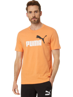 Двухцветная футболка с логотипом Essentials PUMA