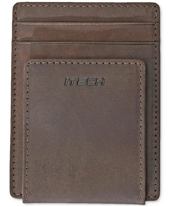 Мужской кошелек с логотипом и зажимом для денег ITech