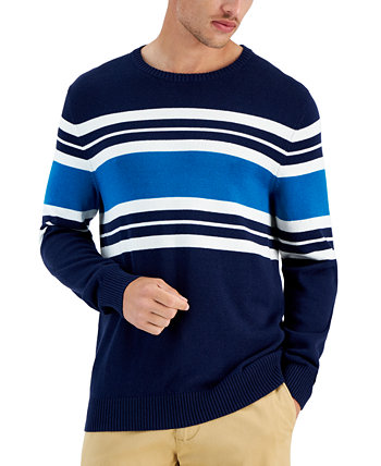 Мужской полосатый свитер Colin, созданный для Macy's Club Room