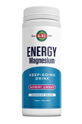 KAL Energy Поддерживающий магниевый напиток Малиновый лимонад -- 14,3 унции KAL