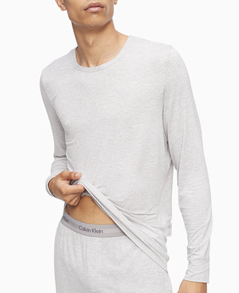 Мужская ультрамягкая современная модальная толстовка с круглым вырезом для гостиной Calvin Klein